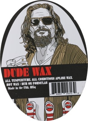 One MFG The Dude Snowboard Wax - view large