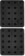 Crab Grab Board Thorns Stomp Pad - black (2 pack)