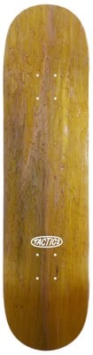 Tactics Oval Logo Skateboard Deck - yellow - view large