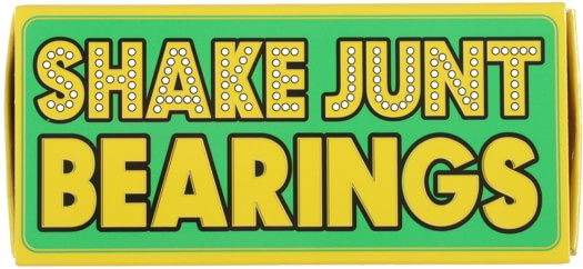 Shake Junt SJ Abec 7 Skateboard Bearings - green/gold - view large