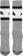 Burton Weekend Midweight 2-Pack Snowboard Socks - true black - 2 front