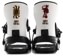Bent Metal Axtion Snowboard Bindings (Closeout) 2025 - (forest bailey) black/white - backs