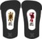 Bent Metal Axtion Snowboard Bindings (Closeout) 2025 - (forest bailey) black/white - footbed