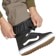 Volcom Roan Bib Overall Pants (Closeout) - chestnut brown - cuff