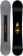 Arbor Mike Liddle Metal Machine Snowboard 2025 - black base
