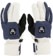 Crab Grab Five Gloves - off white and navy