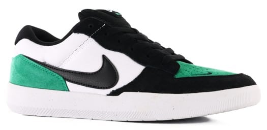 Nike SB Force 58 Skate Shoes - white/black-stadium green-white - view large
