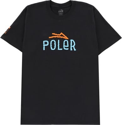 Lakai Lakai x Poler Furry Logo T-Shirt (Closeout) - black - view large