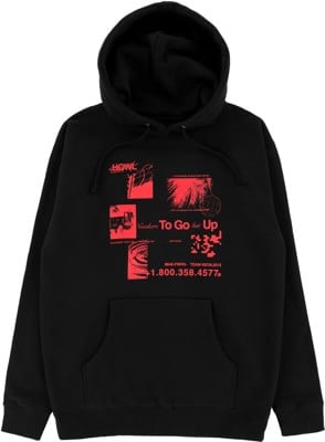 Howl Collage Hoodie - black - view large