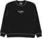 Howl DWR Crew Neck Sweatshirt - black