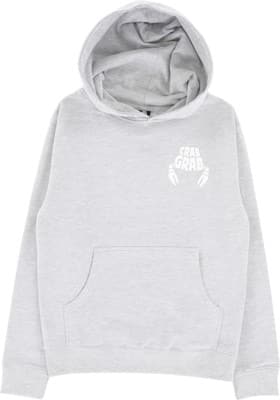 Crab Grab The Logo Youth Hoodie - heather grey - view large