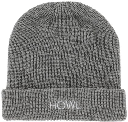 Howl Gasoline Beanie (Closeout) - heather grey - view large