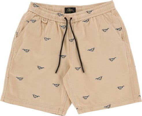 Tactics Trademark Washed Twill Shorts - khaki meadowlark - view large