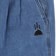 Tactics Buffet Pleated Denim Shorts - washed blue denim - detail