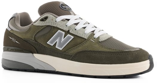 New Balance Numeric 933 Andrew Reynolds Skate Shoes - dark olive/light olive - view large