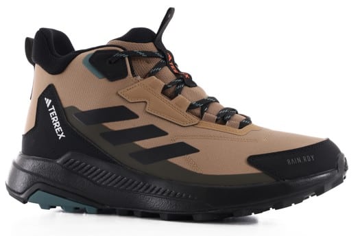 Adidas Terrex Anylander Mid Rain.RDY Shoes - cardboard/core black/shadow olive - view large