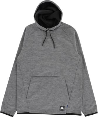 Burton Crown Weatherproof Fleece Hoodie - true black heather - view large