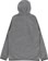 Burton Crown Weatherproof Fleece Hoodie - true black heather - reverse