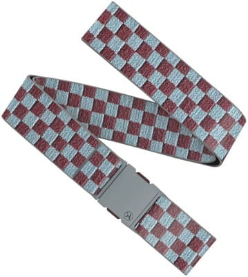 Arcade Belt Co. A2 Check Belt - cloud/burgundy - view large