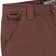 Independent Built To Grind Utility Pants - brown - front detail