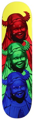 EDGLRD Point Cloud: Virgin Mary 8.5 Skateboard Deck - view large