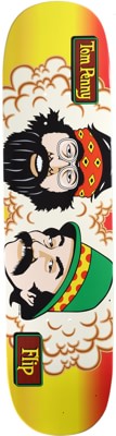 Flip Penny Tom's Friends 8.125 Skateboard Deck - rasta stripe - view large