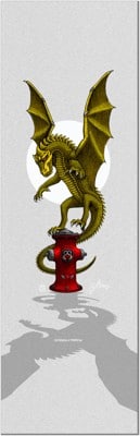Powell Peralta Andy Anderson Hydrant Clear Skateboard Grip Tape - view large