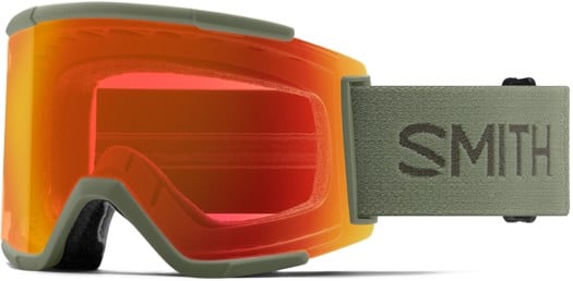 Smith Squad XL ChromaPop Goggles + Bonus Lens - fatigue green/everyday red mirror + storm yellow flash lens - view large