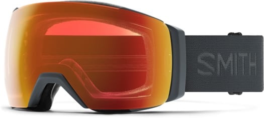 Smith I/O Mag XL ChromaPop Goggles + Bonus Lens - slate/everyday red mirror + storm blue sensor mirror lens - view large
