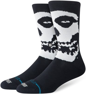 Stance Misfits Beware Crew Sock - black - view large