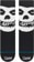 Stance Misfits Beware Crew Sock - black - front