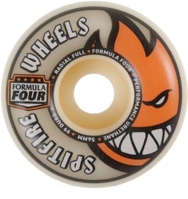 Spitfire Formula Four Radial Full Skateboard Wheels - natural (99d) - view large