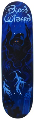 Blood Wizard Knight On Beard Mountain 9.0 Skateboard Deck - view large