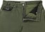 HUF Cromer Washed Jeans - olive - open