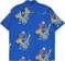 HUF Skidrokyo Resort S/S Shirt - royal - reverse