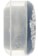 Speedlab Hard Cores Cruiser Skateboard Wheels - black/clear (82a) - side