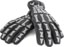 Crab Grab Five Gloves - bones reflective - alternate