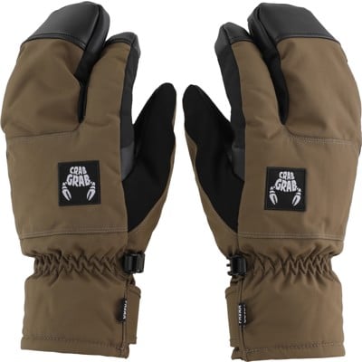 Crab Grab Freak Trigger Mitts - olive - view large