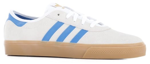 Adidas Adi Ease Skate Shoes - white/bluebird/gum - view large