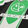 Erased Moto Jersey - green - front detail