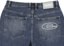Erased Wide Leg Denim Jeans - blue - alternate reverse