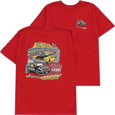 Brixton Coors Light Raceway T-Shirt - coors red - view large