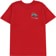 Brixton Coors Light Raceway T-Shirt - coors red - front