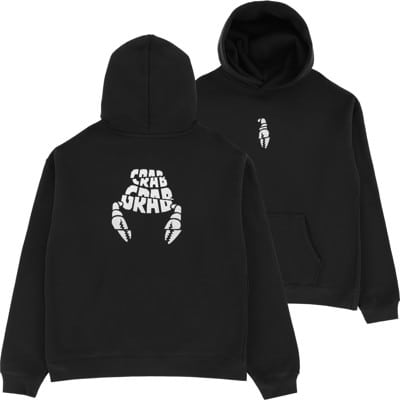 Crab Grab Chopped Hoodie - black - view large