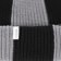 Coal Frena Baggy Beanie - mid grey check - front detail