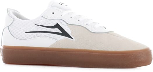 Lakai Essex Skate Shoes - white/gum leather - view large