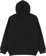 Dime RAR Zip Hoodie - black - reverse
