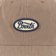 Brixton Parsons LP Strapback Hat - woodsmoke cord - front detail