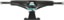 Thunder Polished T-II Skateboard Trucks - matte black (149) - reverse