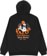 Volcom Grindit Zip Hoodie - black - reverse